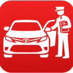 Road test service icon for DMV test preparation
